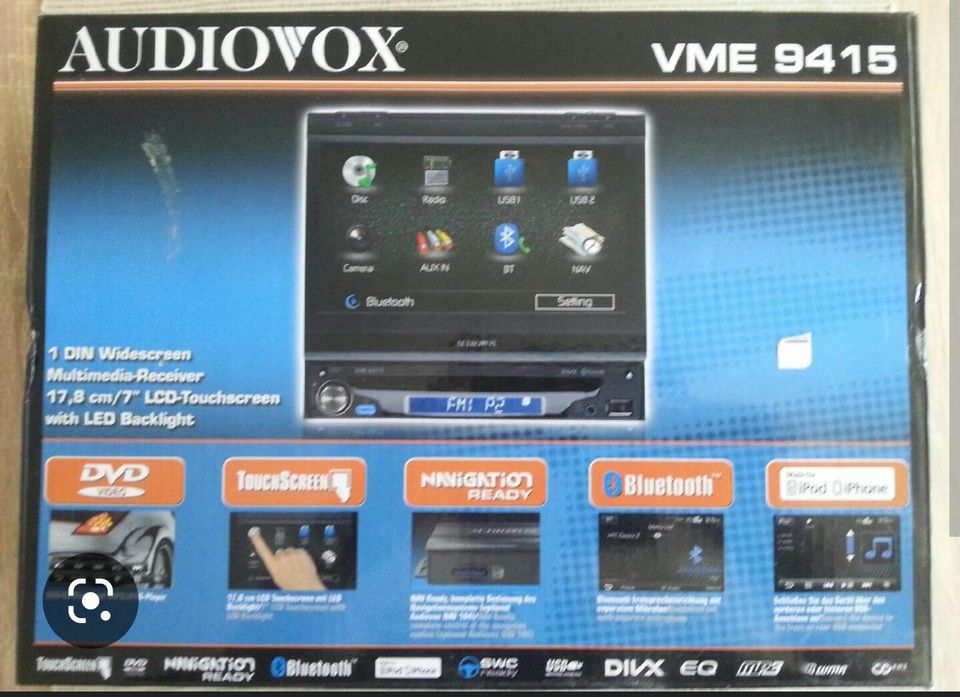 Audivox VME  9415 DVD RADIO GEBRAUCHT in Bergheim