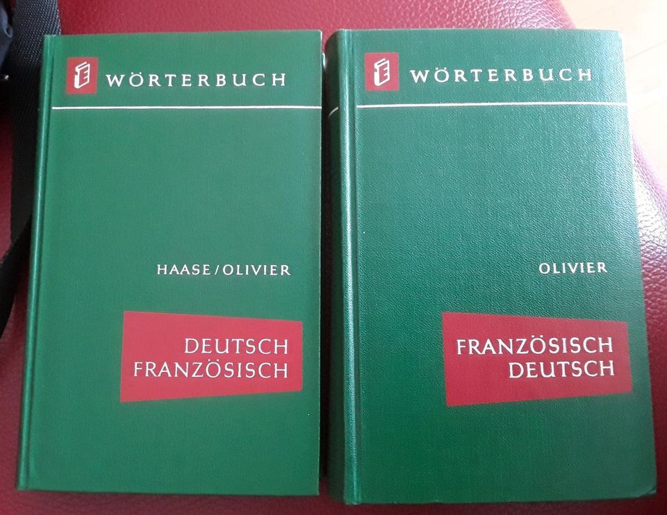 2 x Wörterbuch  Deutsch - Französisch -  Deutsch in Berlin