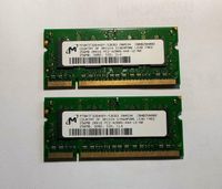 512MB Set:2x Micron Technology 256MB PC2 DDR2 533 CL4 SO-DIMM RAM München - Laim Vorschau