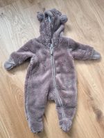 Teddyfleece Overall mit Ohren Gr. 56 braun Baden-Württemberg - Dürmentingen Vorschau