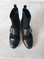 Heine Lederschuhe Stiefelette Gr. 38, schwarz Thüringen - Jena Vorschau
