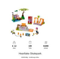 ☘️ Lego friends 41099 Heartlake Skatepark Lübeck - Schlutup Vorschau