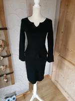 comma Strickkleid mit Schößchen elegant schwarz 34 Bayern - Immenreuth Vorschau