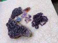 Amethyst: Drusen bis 906 g, Steine, Splitter für Splitterkette Aachen - Kornelimünster/Walheim Vorschau