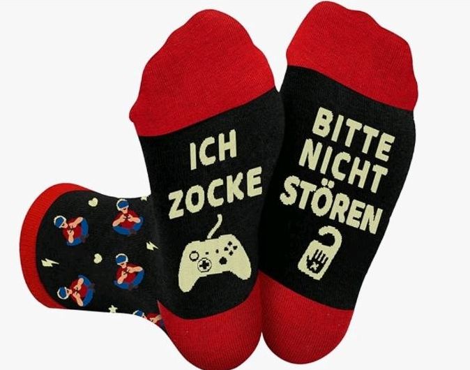 Neu,Socken mit Spruch.Lustig Socken,Game Socken.Gr.43-46 in Leverkusen