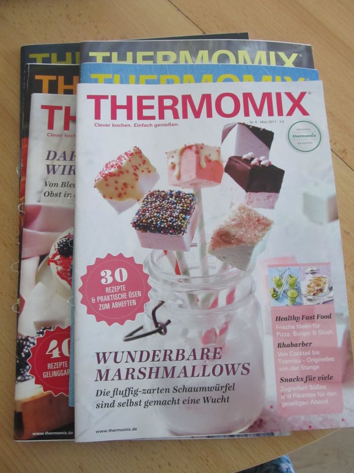 6 Zeitschriften Thermomix, Clever kochen, einfach genießen, 2017 in Spremberg