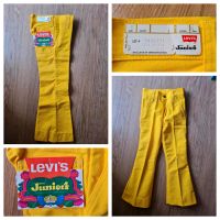 Levi's Hose Schlaghose Jeans original 60er Jahre gelb Hessen - Bad Homburg Vorschau