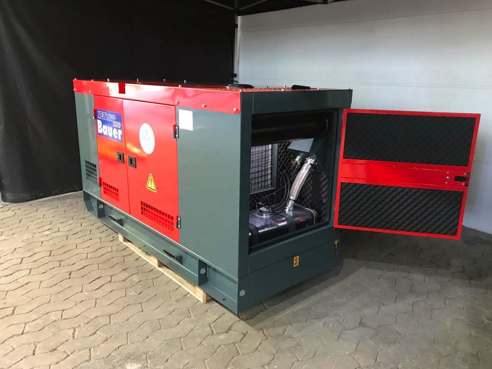 Stromaggregat GFS - 50 kW / 70 kVA inkl Anhänger in Dahlem
