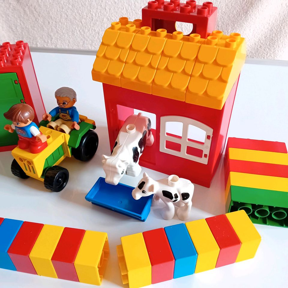 Duplo Lego Häuser Auto Steine 42 Teile in Berlin