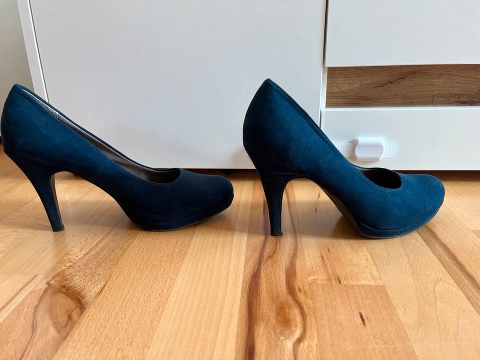 Pumps 40 Tamaris blau dunkelblau in Wehretal