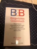 BGB,89 Auflage,2022 Brandenburg - Jüterbog Vorschau
