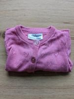Mädchen Strickjacke pink mit Herzchen und Glitzerknöpfe Größe 74 Baden-Württemberg - Malsch Vorschau