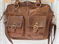 Leder Tasche braun Lap Top Fach Nordrhein-Westfalen - Sankt Augustin Vorschau