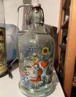 Schnapsflasche groß alt vintage handgemalt Bayern sammeln Baden-Württemberg - Aalen Vorschau