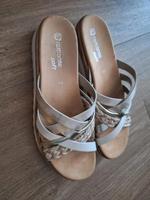 Damen Schuhe Pantoletten, Größe 43, Remonte, neuwertig Baden-Württemberg - Stutensee Vorschau