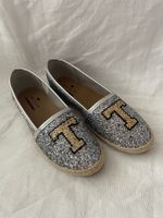 TOM TAILOR Espadrilles Slipper Glitzer silber Gr. 41 Neu Nordrhein-Westfalen - Hamm Vorschau