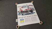 1957 Chevrolet Bel Air Poster Werbeanzeige / US Car Ad Baden-Württemberg - Besigheim Vorschau