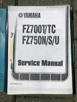 Reparaturanleitung für Yamaha FZ 700 T/TC + FZ750  N/S/U Niedersachsen - Jesteburg Vorschau