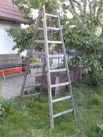 Holz Leiter Staffelei als Dekoration für Garten / für Pflanzen Kr. Altötting - Garching an der Alz Vorschau