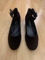 PAUL GREEN Damen Keilpumps aus Leder Dunkelbraun Gr. 7,5 Nordrhein-Westfalen - Erkrath Vorschau