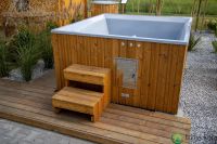 Garten Jacuzzi Whirpool 193cm x 210cm beleuchtung Berlin - Mitte Vorschau