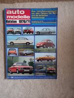 Auto Modelle Katalog 1970/71 Nordrhein-Westfalen - Emmerich am Rhein Vorschau