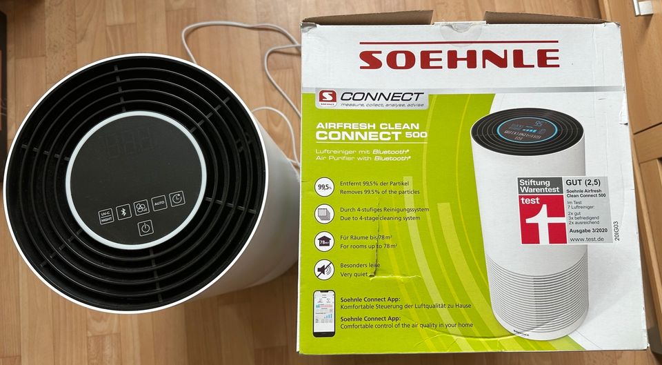 Soehnle Airfresh Clean Connect 500 mit Bluetooth Luftreiniger in Siegen