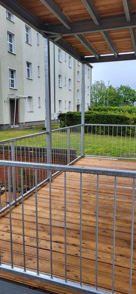 Schöne günstige 3 Zi-Wohnung mit großem Balkon! Erstbezug nach Sanierung!!!! in Dessau-Roßlau