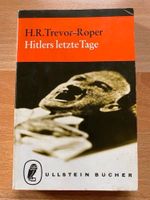 1965 H.R. Trevor-Roper Hit lers letzte Tage ungekürzte Ausgabe Niedersachsen - Leiferde Vorschau