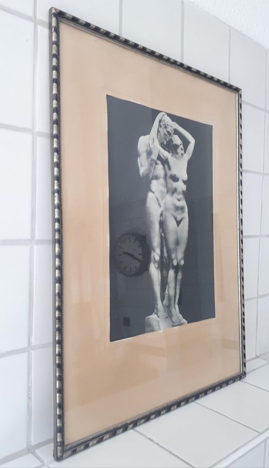 Altes Bild 40er Josef Thorak zwei Verliebte Bilderrahmen Deko in Leipzig