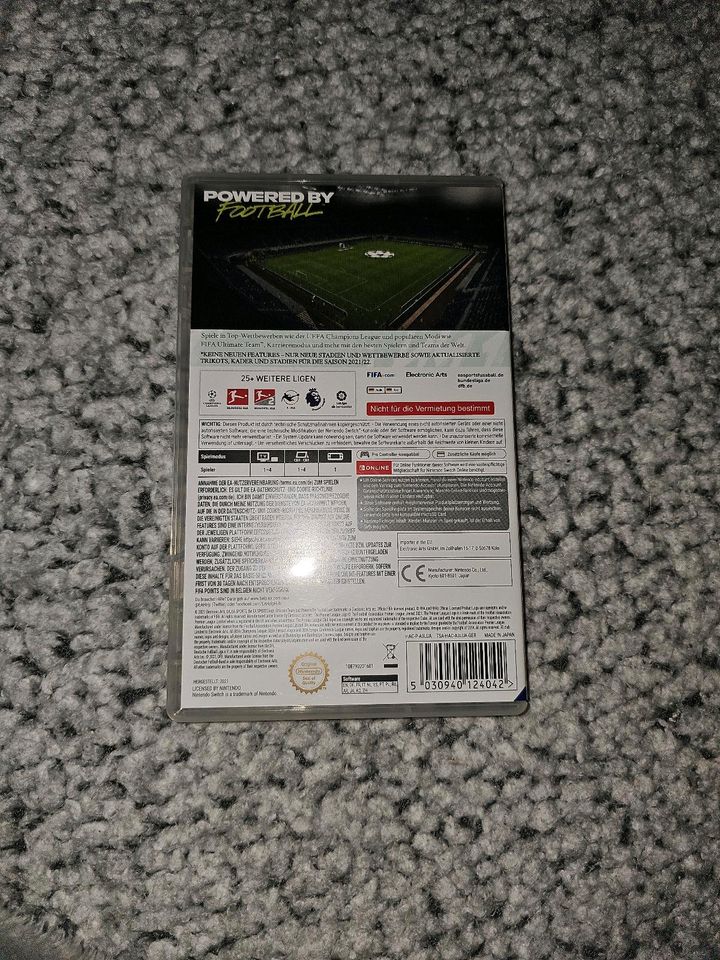 Nintendo Switch Fifa 22 Legacy Edition in Mainz