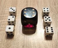 1x DDR Würfel 3,4cm Spielwürfel 1,5cm Bakelit Colditz - Colditz Vorschau