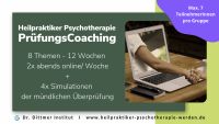 Heilpraktiker Psychotherapie- PrüfungsCoaching Okt.24 online Brandenburg - Königs Wusterhausen Vorschau