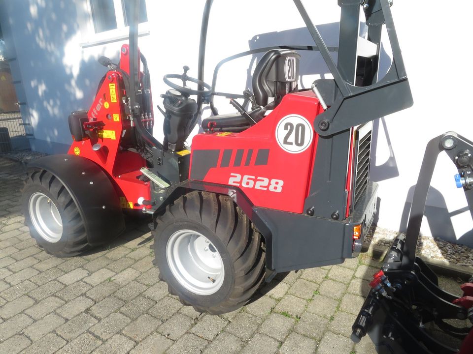 Hoflader Schäffer 1622 3-Zylinder Kubosta Diesel 23Ps in Markt Schwaben