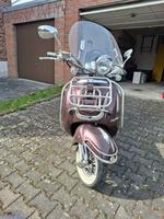 motorroller 125 ccm easycruiser chrom retro in braun Nordrhein-Westfalen - Erkelenz Vorschau