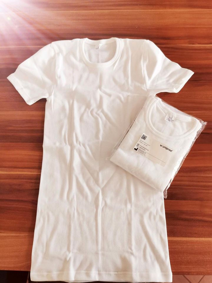 Zwei weiße T-Shirts, Größe 146. Neu in Höchstädt a.d. Donau