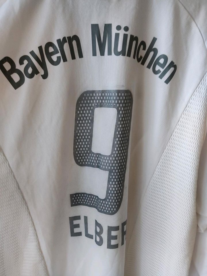 FC Bayern München Trikot Elber 2002/03 langarm Adidas XXL in Bad Dürrheim
