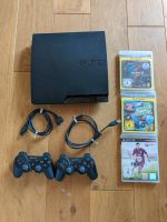 Playstation 3 / 2 Controller / 3 Spiele Bayern - Rottenburg a.d.Laaber Vorschau