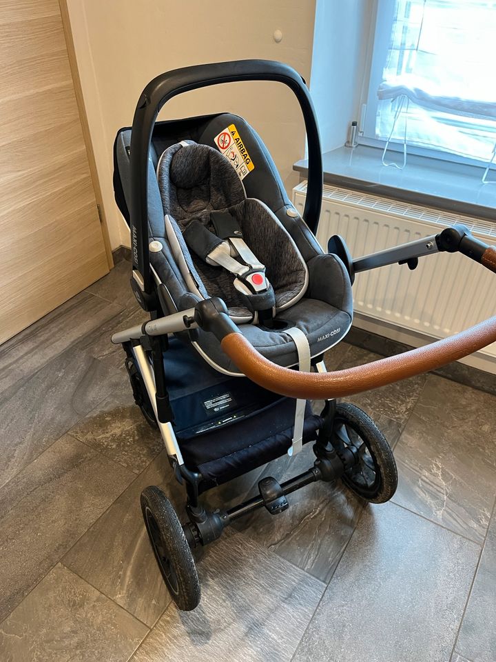 Kinderwagen Mon Nuova Air Komplettset + Babyschale von Maxi Cosi in Dortmund