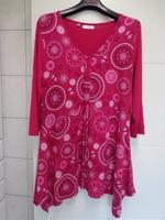 Bonprix Tunika Jersey Shirt 3/4 Arm L 44-46 Viskose geblümt NEU! Nordrhein-Westfalen - Düren Vorschau