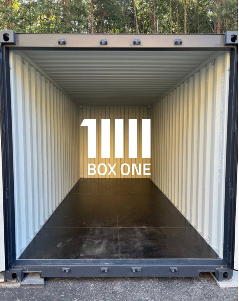 ✅ BOX ONE Seecontainer | So flexibel lagern wie Sie möchten! in Duisburg