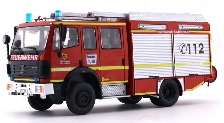 Feuerwehr Modell 1/43 Hachette IXO Mercedes SK 1224 in Oberhausen