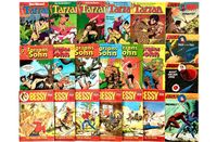 Tarzan, Tarzans Sohn, Bessy, Nick, 21xComic Sammlung Bayern - Reiser Gem Gars Vorschau