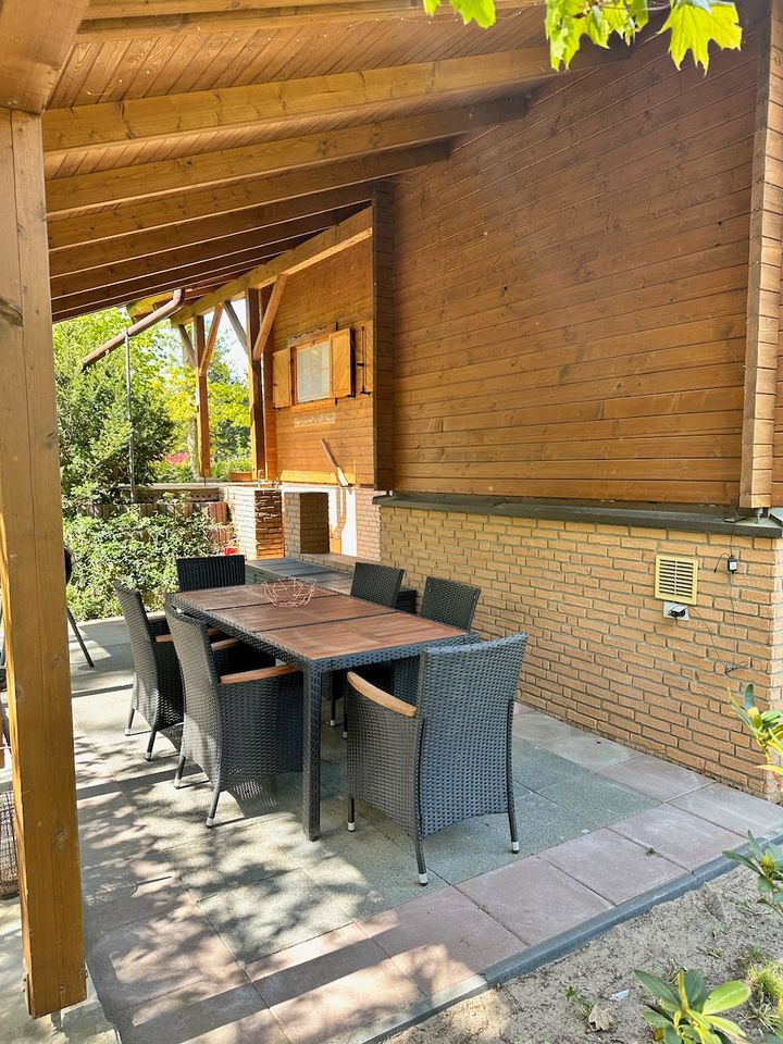 Charmantes Blockbohlenhaus mit Naturblick zw. Dahme und Ziestsee in Heidesee