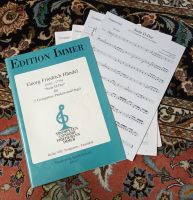 Händel 2 Trompeten, Pauken Orgel Edition Immer neu Bayern - Puchheim Vorschau