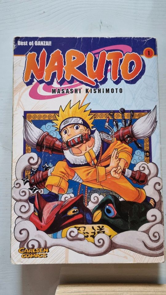 Naruto Bände 1, 2 , 3, 4 & 8 in Moers