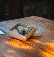 Holz Ringbox Hochzeit Trauung Tisch Deko Ringkästchen Baden-Württemberg - Löchgau Vorschau