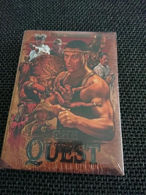 The Quest Die Herausforderung Blu-ray Mediabook Retrogold 63 in Hallerndorf