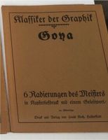 Goya - 6 Radierungen des Meisters (34. Bilderfolge) Dresden - Blasewitz Vorschau