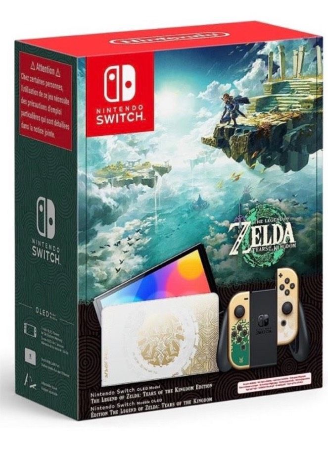 Nintendo Switch Kosole Zelda Edition Tears of the Kingdom Neu OVP in Wittmund